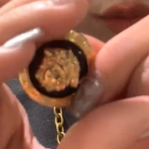 Vintage Authentic Gianni Versace Earring Made in Italy Bag& Box 404236 - Picture 4 of 11